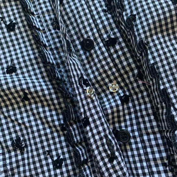 RW&CO. Gingham Floral Patterned Shirt - Picture 4 of 7